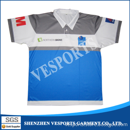 Best Price Custom Sublimation Multicolored Polo Shirts